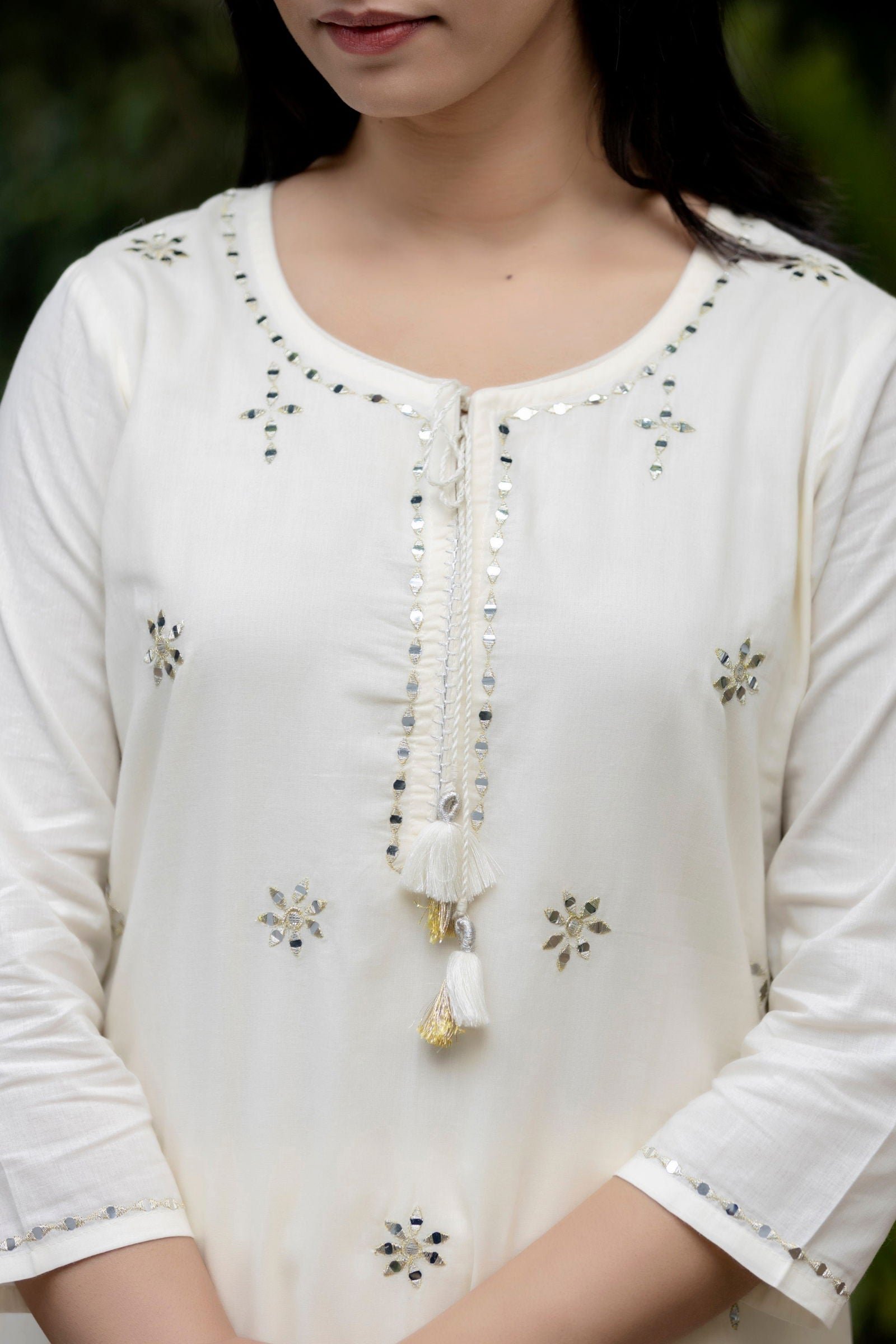 Off_White_Mirror_Embellished_Cotton_Suit_Set_pack_of_3_-_Kaajh_-_tag4_-1724725