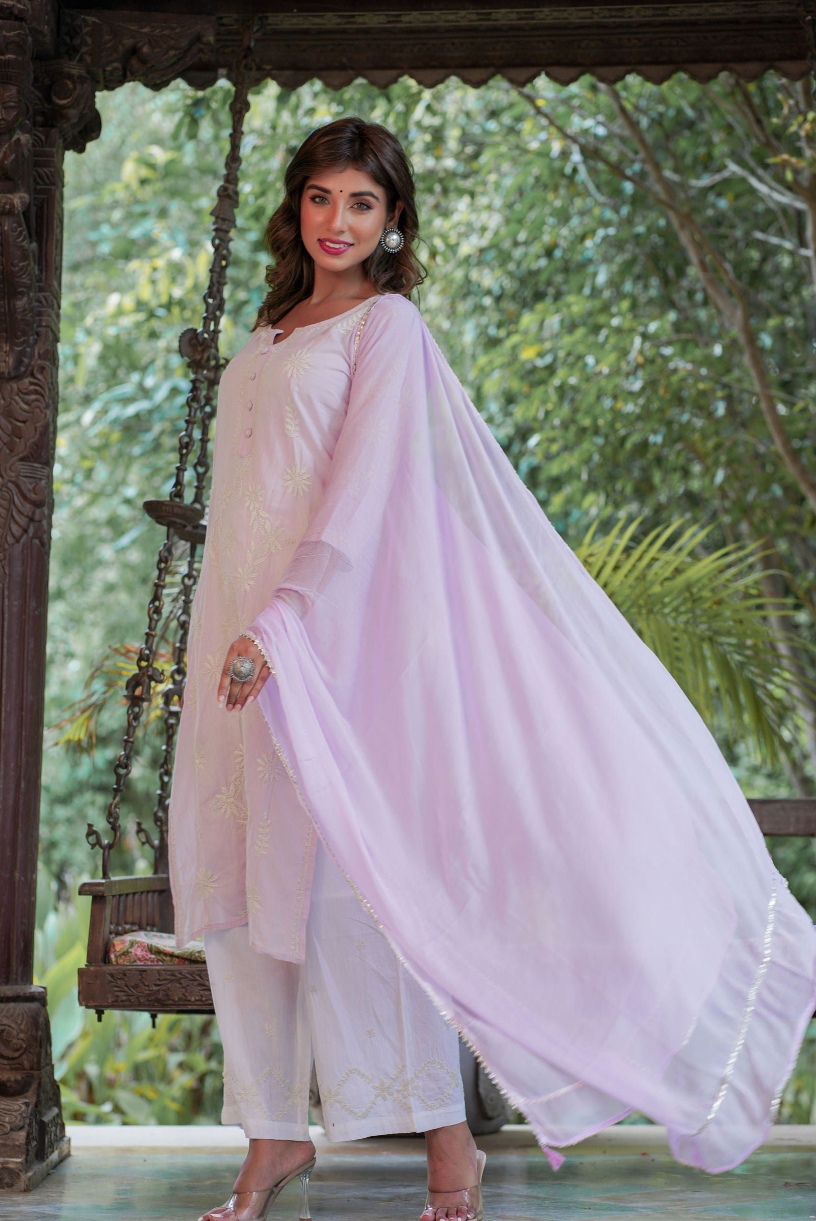 Purple_Lucknow_Chikankari_Suit_Set_-_Kaajh_-_tag4_-1726843